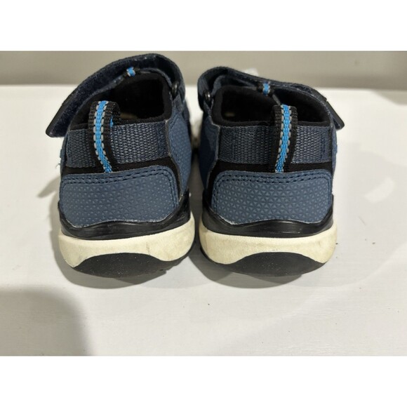 KEEN Newport Neo H2 kids Sandals 9 Blue Nights Brilliant Hook & Loop Round Toe - Picture 5 of 6